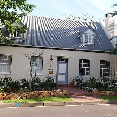 3 On Roux Acomodação com café da manhã Franschhoek Exterior foto